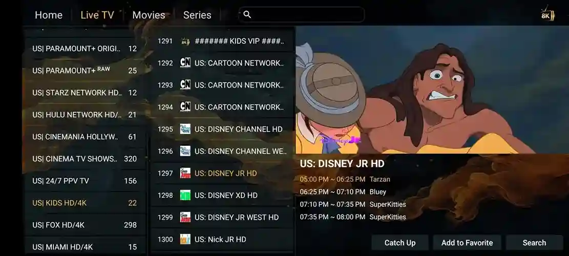 Preview 2 - Tobigo IPTV Premium IPTV Subscription
